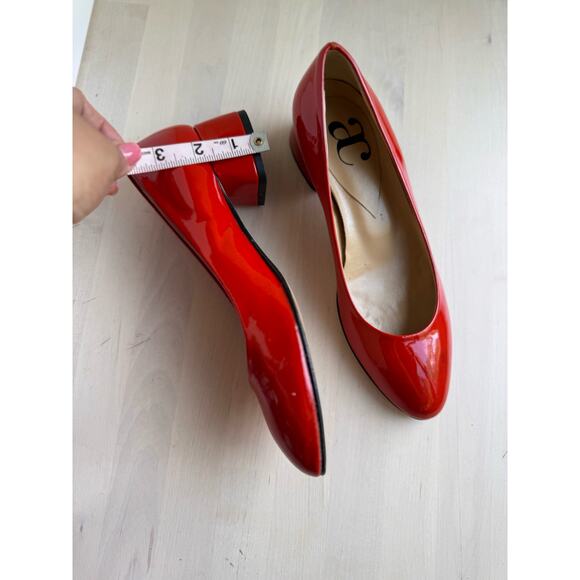 ANDREA CARRANO Fibbieta Pretty Pump in Red Patent Leather size 38 - Picture 7 of 15
